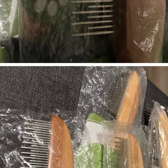 Dog bamboo comb - Picture 3 of 5